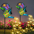 Solar Watering Can with Lights for Outdoor Garden Decoration