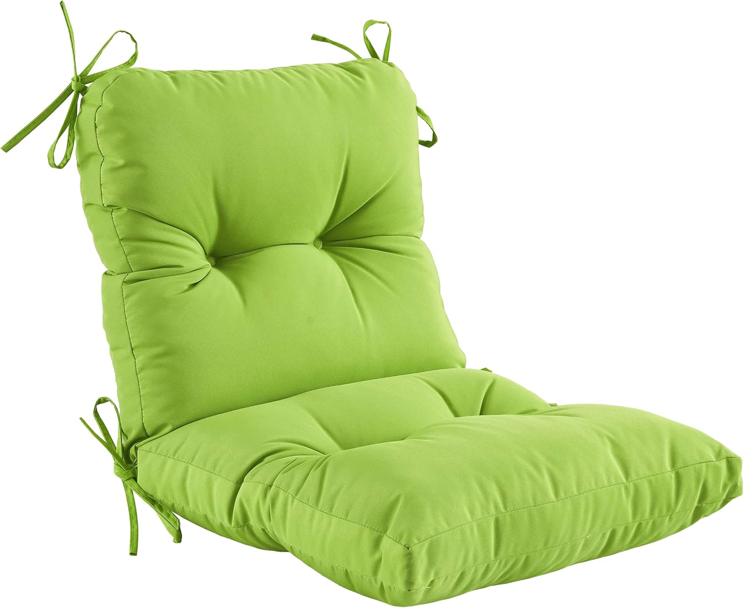 Outdoor Indoor Seat/Back Chair Tufted Cushion for Patio Furniture
