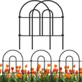 Decorative Garden Fence Panels 35-Pack 18in x 50ft - No Dig Rustproof
