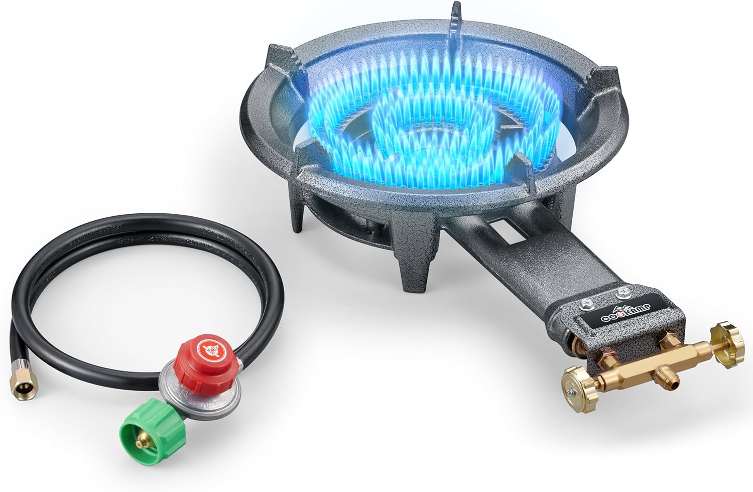 Propane Wok Burner for Camping, High Pressure Portable Stove