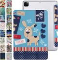 DuraSafe iPad PRO 12.9 Inch 4th Gen Case - Puppy Friend Design