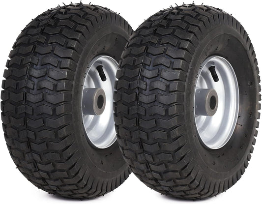 15 x 6.00-6 Front Tire and Wheel Assemblies for Mowers