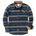 Dubinik Mens Flannel Shirt Long Sleeve Button Down - Warm, Soft Fit