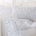 Great Bay Home 3-Piece Twin Coastal Microfiber Sheet Set - Ultra-Soft