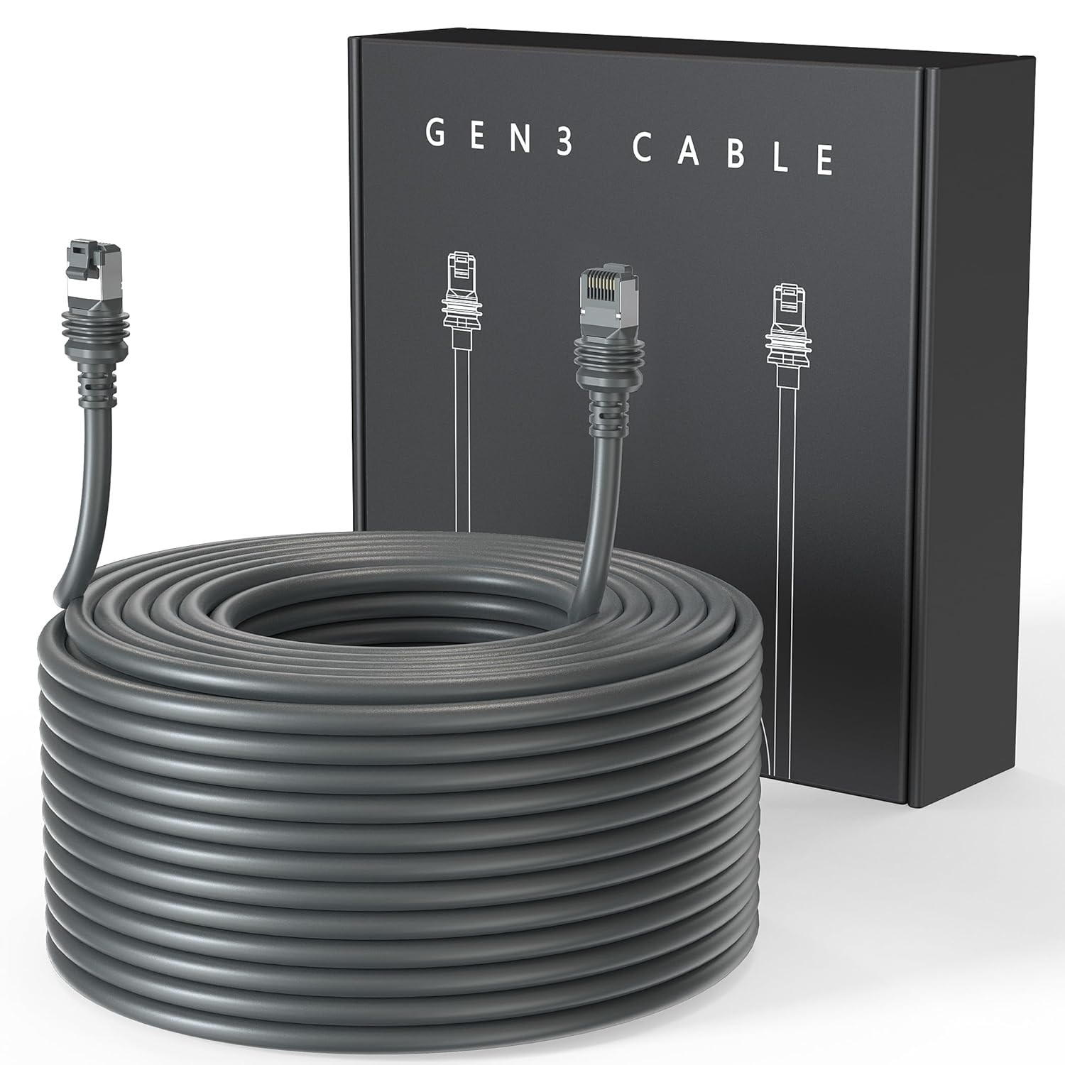 LUCMO Starlink Cable Gen 3 75FT for Reliable Connection