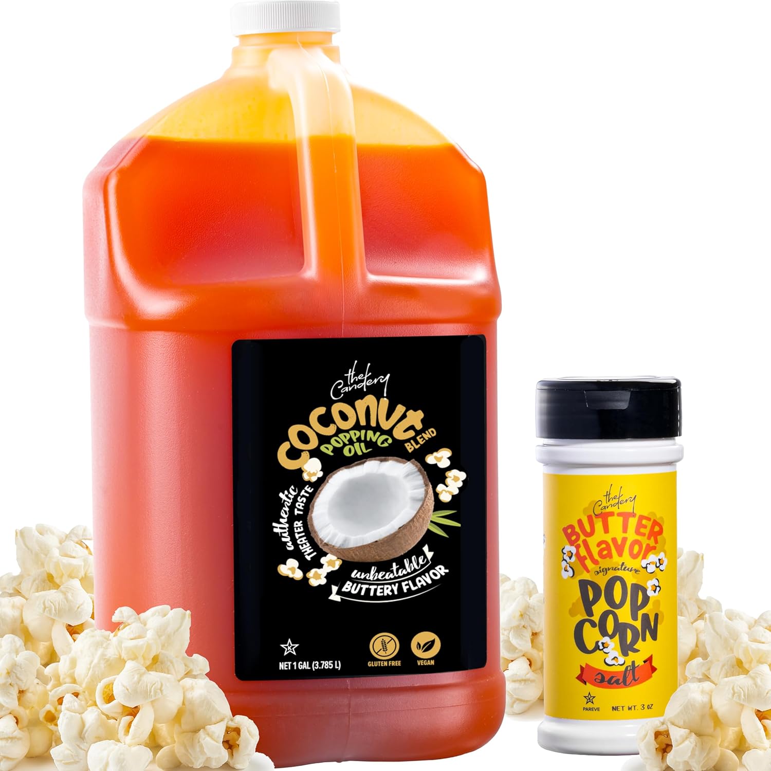 Authentic Theater Butter Flavor Popcorn Oil - 128oz Gallon Size