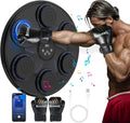 Music Boxing Machine with Bluetooth and Gloves - Wall Mount Trainer