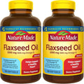 Nature Made Flaxseed Oil 1000 mg Softgels - Heart Health Support