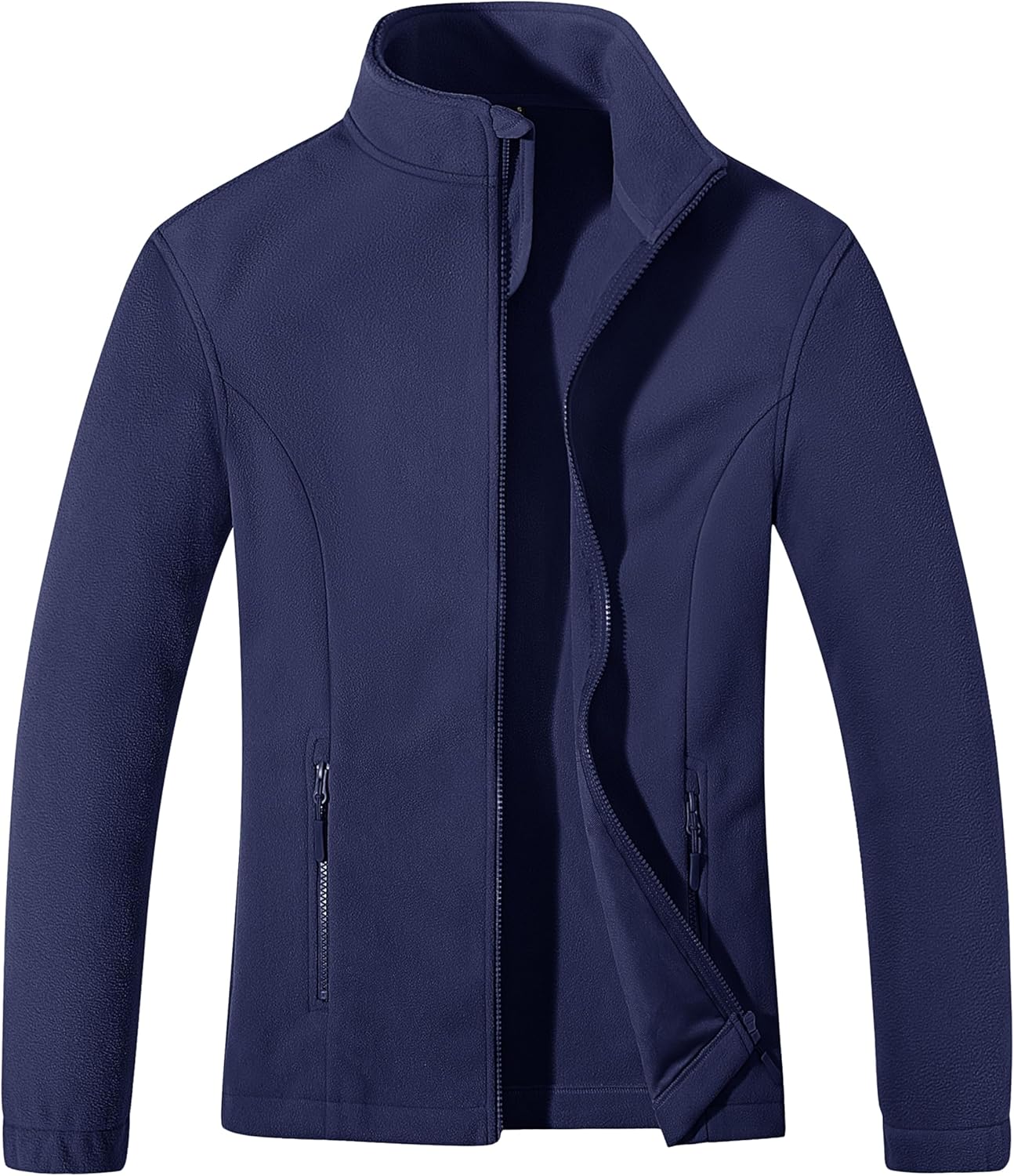 MAGCOMSEN Women's Fleece Jacket Zip Up Coat for Winter Wear
