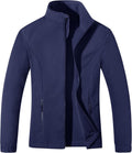 Womens Fleece Jacket Zip Up Coat - Lightweight Soft Warm Layer