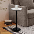 Drink Table Carved Table Top Martini Table - Modern Small Side Table