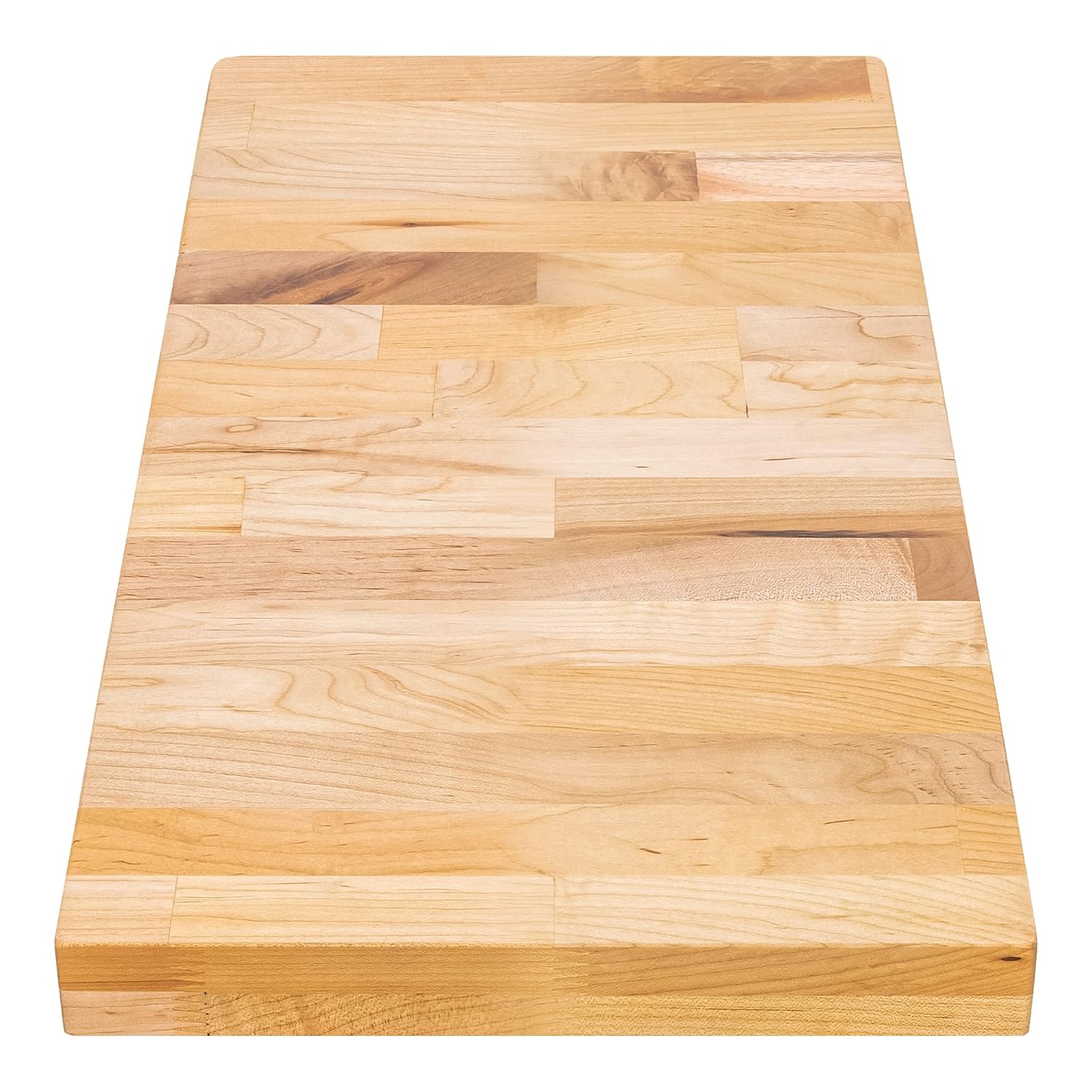 DuraSteel Solid Wood Table Top - Natural Maple Butcher Block