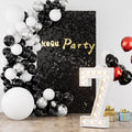 Shimmer Sequin Wall Backdrop Panels, 12pcs DIY Party Decor - Sparkling