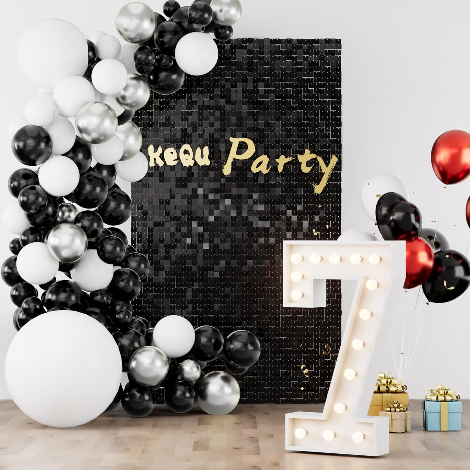 Shimmer Sequin Wall Backdrop Panels for Stunning Party Decor