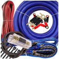 Gravity Warzone 1/0 Gauge Power Amp Kit - Complete 5000W Wiring