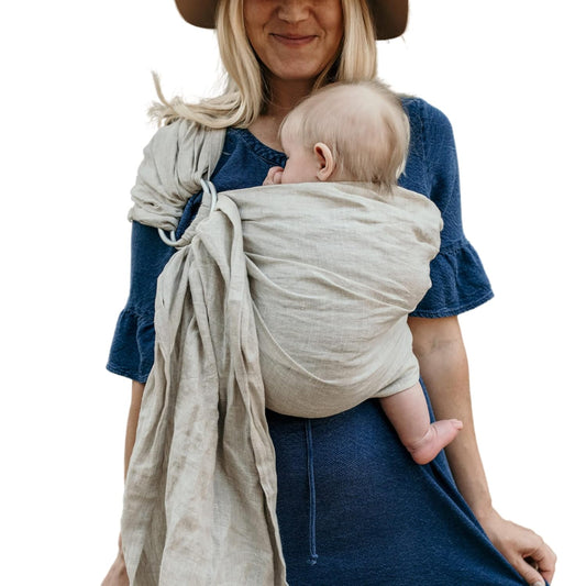 Hip Baby Wrap Ring Sling - Stylish & Ergonomic Babywearing!