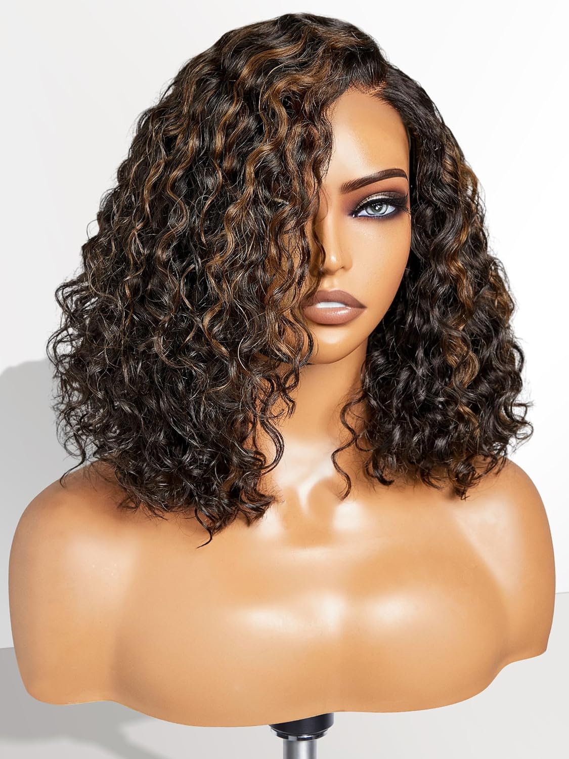 LUVME HAIR 12 Curly Glueless Wigs for Effortless Style