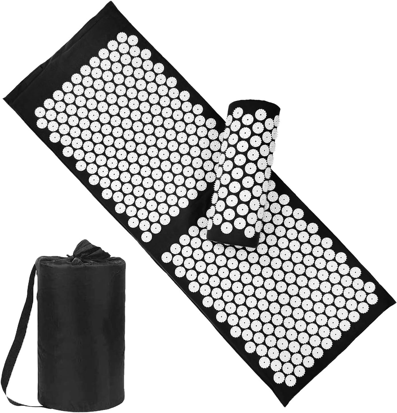 XiaoMaGe Acupressure Mat and Pillow Set for Pain Relief