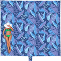 WEKAPO Beach Blanket Waterproof Sandproof Oversized - Extra Large Mat
