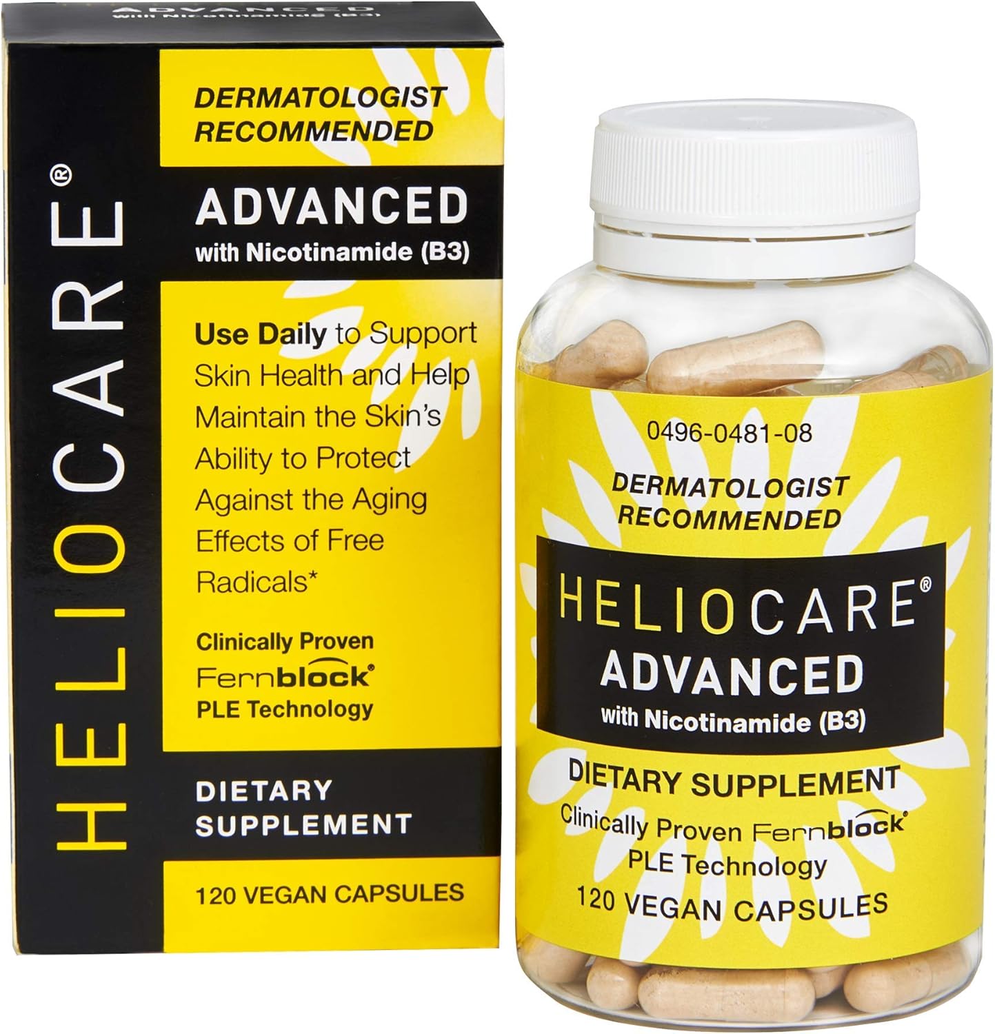 Heliocare Advanced Niacin B3 Supplement for Skin Cell Health