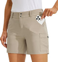 Willit Women's Golf Cargo Shorts Quick Dry 5in Inseam - UPF 50