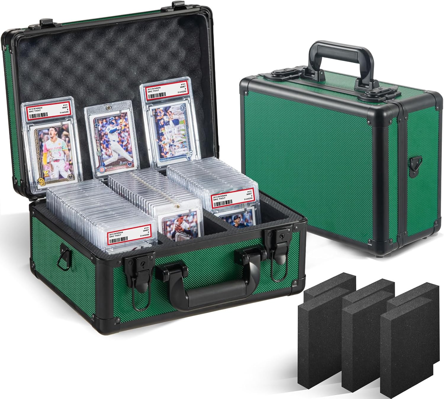 Graded Card Storage Box for Trading Cards - Large Capacity Case