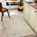 LIVEBOX Entryway Rug 3x5 Non-Slip Washable Area Rug for Home