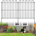 25 Panels Decorative Garden Fence 50ft x 32in - No Dig Arched Border