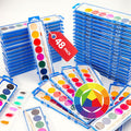 48 Pack Watercolor Paint Set for Kids - Bulk Washable Colors
