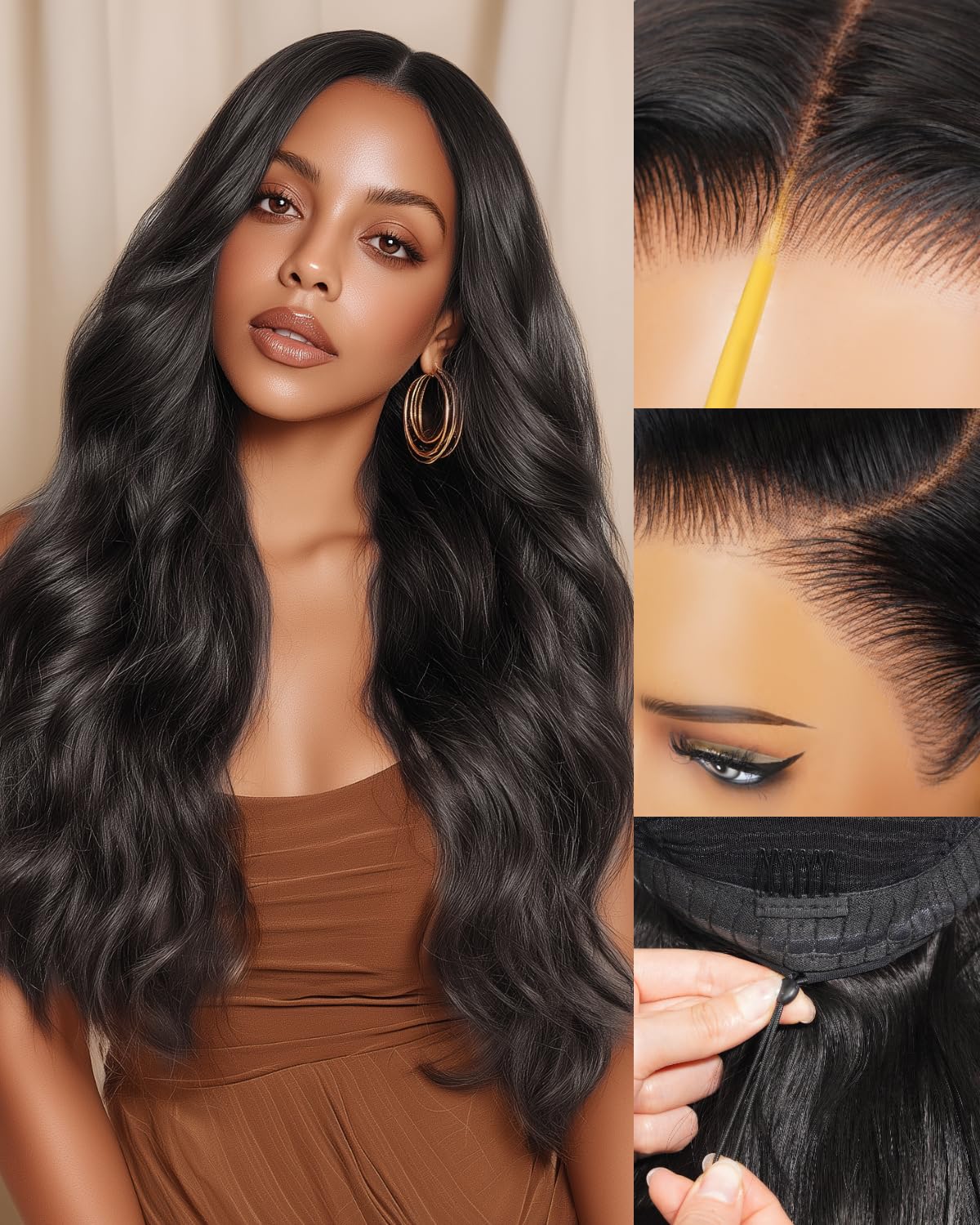 Arabella Hair 13x6 Lace Front Wigs for Natural Look and Comfort