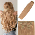 WindTouch Clip in Hair Extensions Reddish Blonde 22in - Natural Length