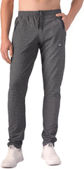 Men's Sweatpants Luxury Fit for Tall Men with Zipper Pockets