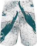 Zubaz NFL Men's 7in Inseam Shorts - Bold Team Styles Gear