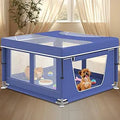 Dog Playpen 42 in Puppy PlayPen with Gate and Removable Roof - Safe