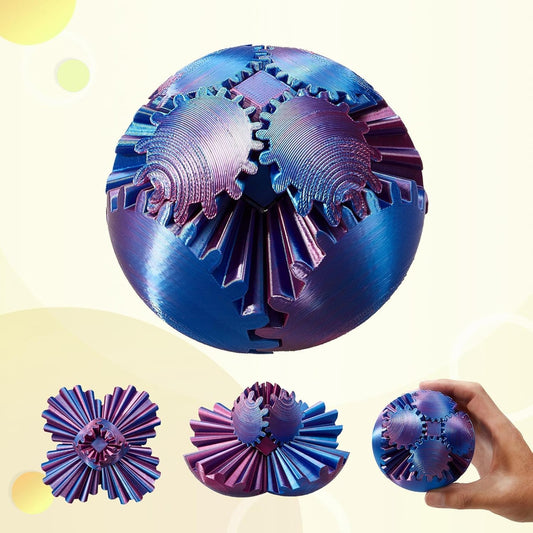 Stress-Relief Rotating Gear Balls