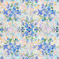 Window Privacy Film Stained Glass Decorative Tint - Rainbow Hydrangea