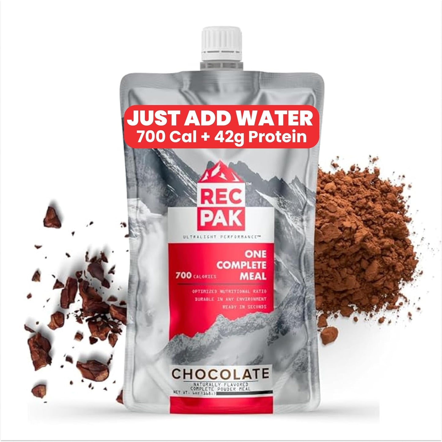 RecPak Performance Ultralight Instant Meals for Adventures