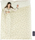 100% Cotton Sleeping Bag Liner with Full-Length Zippers - Travel