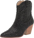 Betsey Johnson Women's Diva Western Boot with Rhinestone Detail