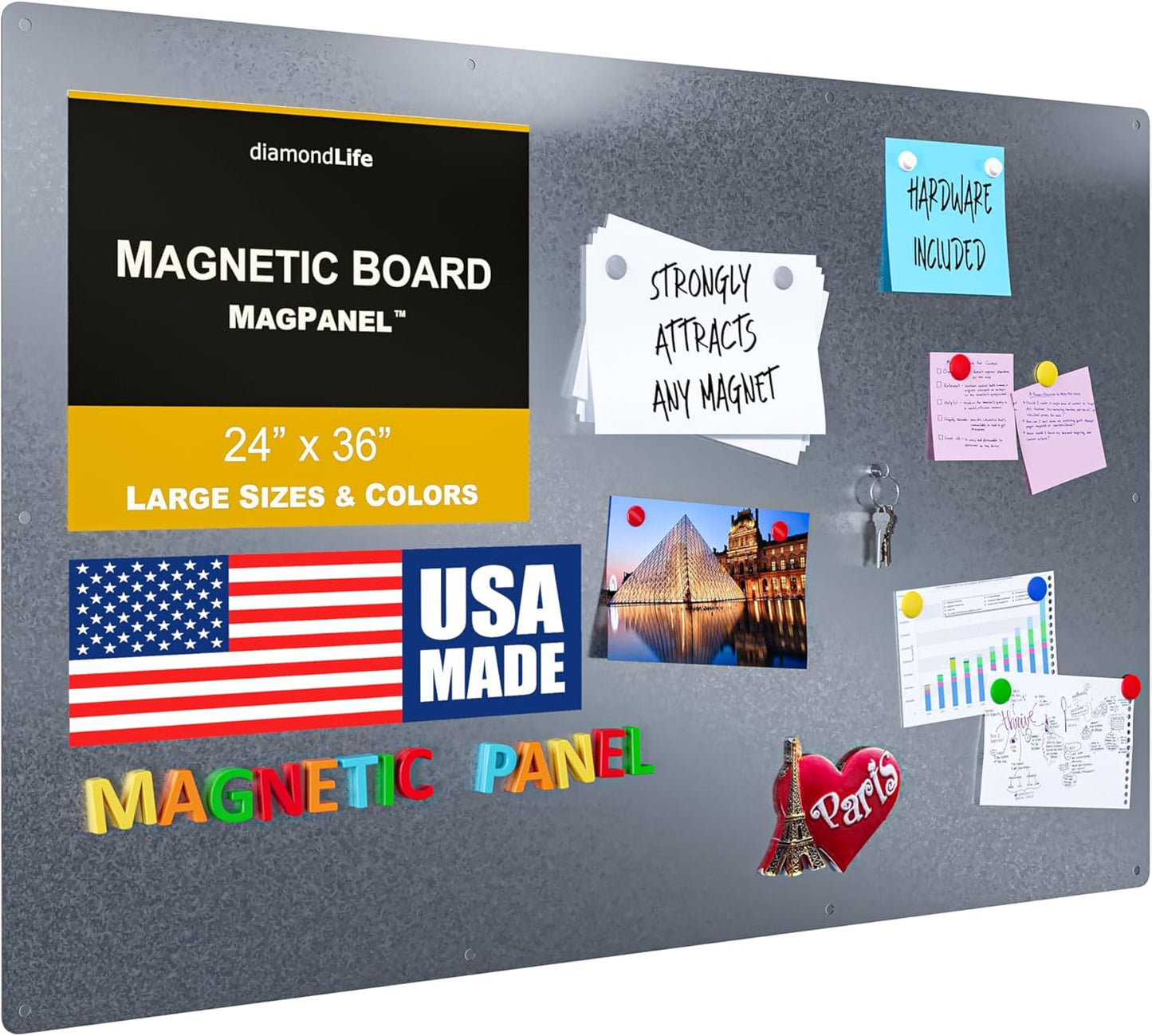 Magnetic Board for Home and Office - Versatile Memo Display