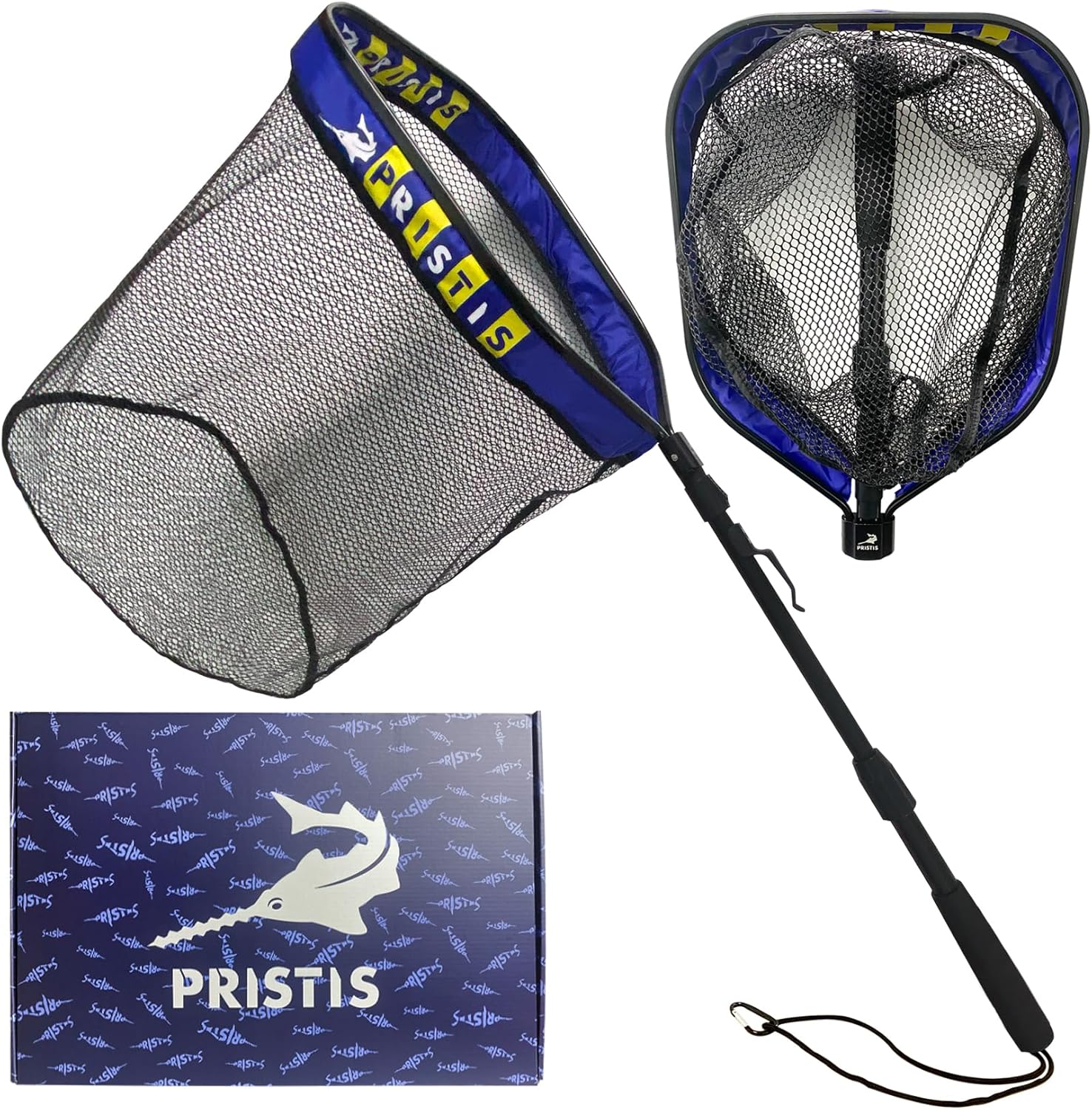 Pristis Telescopic Fishing Net: Lightweight & Foldable
