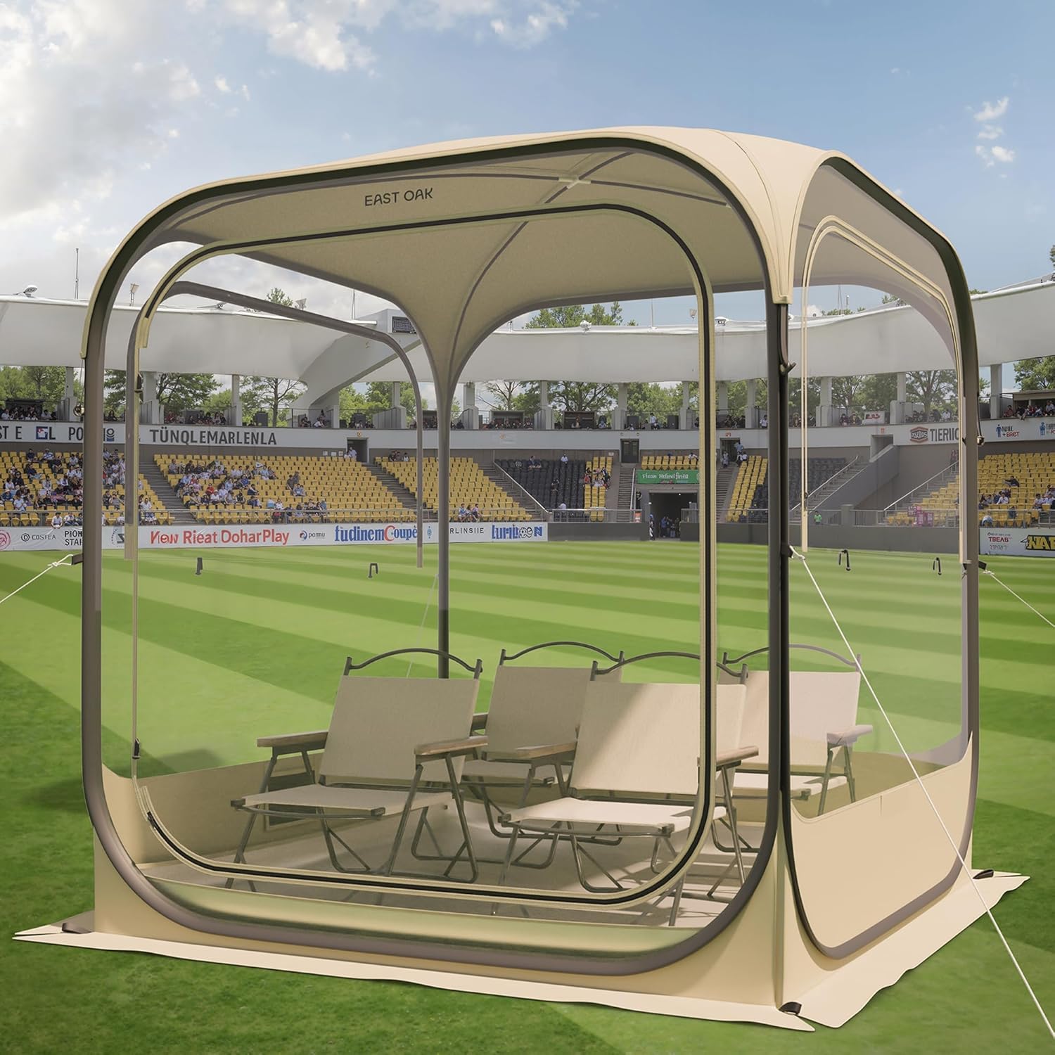 Outdoor Tall Bubble Tent: Sunshade & Waterproof