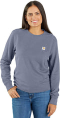 Carhartt Women's Relaxed Fit Midweight French Terry Crewneck - Soft