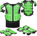 Youth Dirt Bike Gear Protective Jacket & Pads - Kids Armor