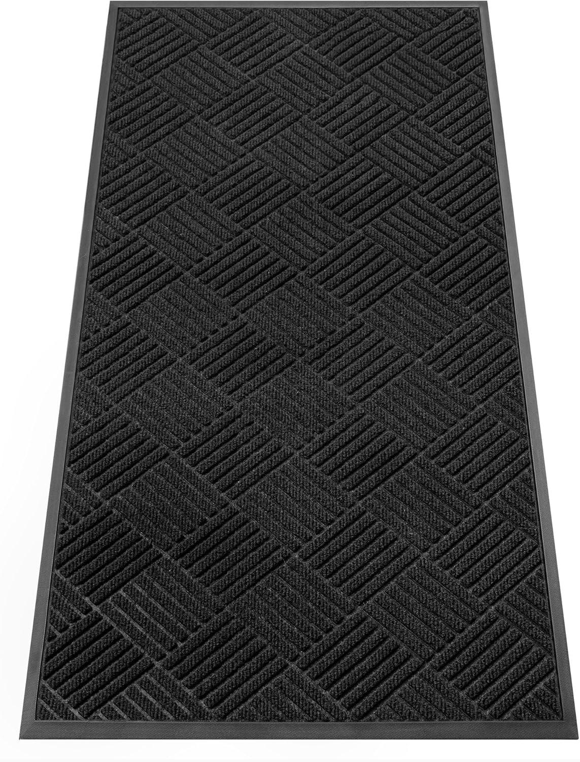 Indoor Outdoor Door Mat with Non-Slip Rubber Backing for Entryway