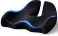 Memory Foam Seat Cushion for Office Chair - Coccyx Pain Relief