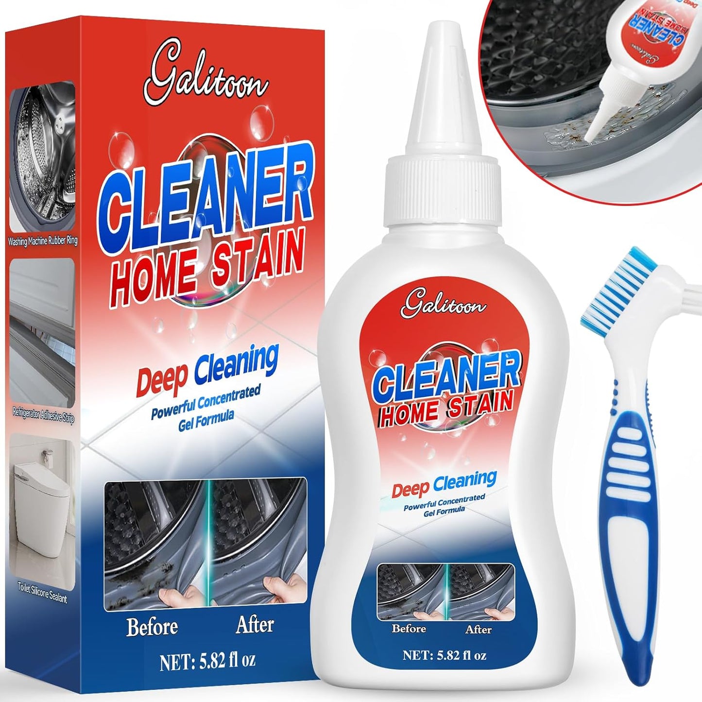 Powerful Home Stain Gel Cleaner by Galitoon