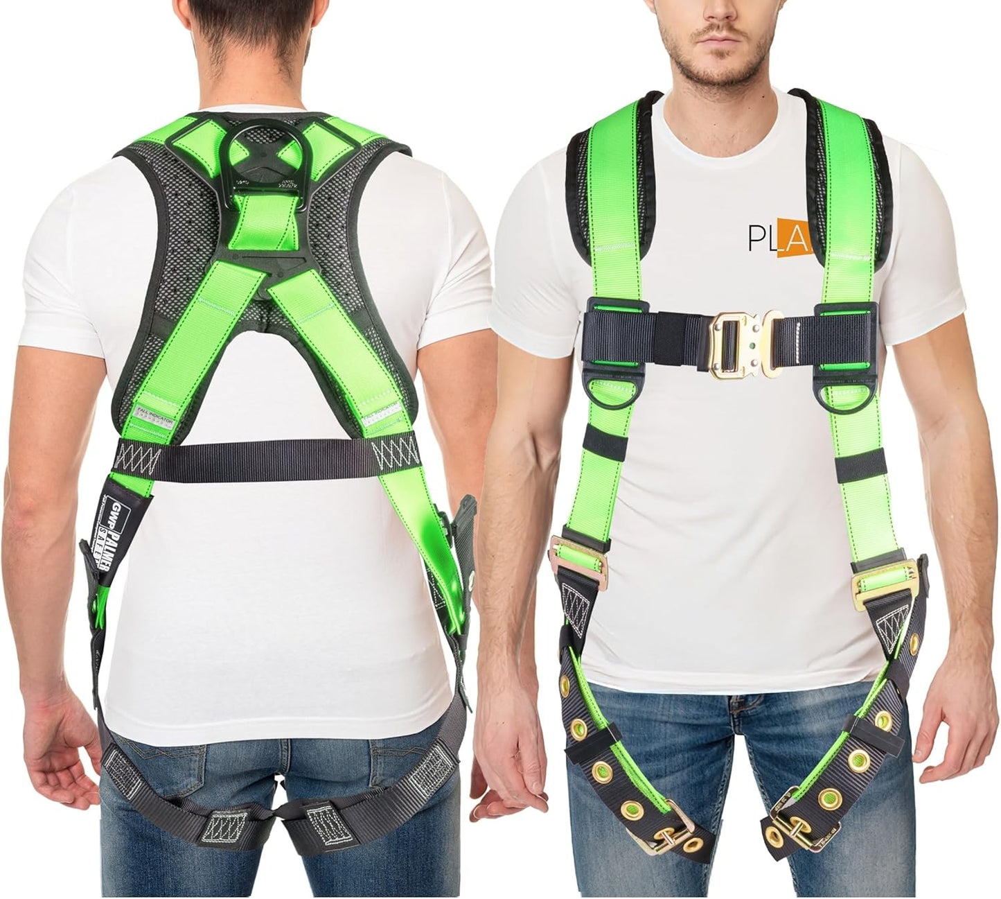 Palmer Safety Full Body Harness with 5 Point Adjustment Features