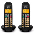 AT&T Cordless Phone 2 Handsets with LCD Display - Reliable Home