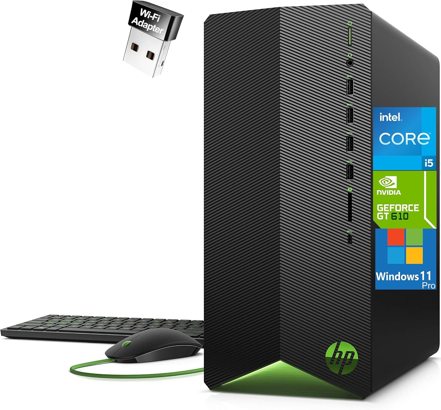 HP Pavilion Tower Desktop Computer with Intel i5-10400F Processor
